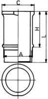 Kolbenschmidt 89584110 - Camasa cilindru aaoparts.ro