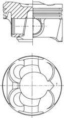 Kolbenschmidt 41267600 - Piston aaoparts.ro