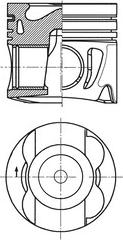 Kolbenschmidt 41712600 - Piston aaoparts.ro