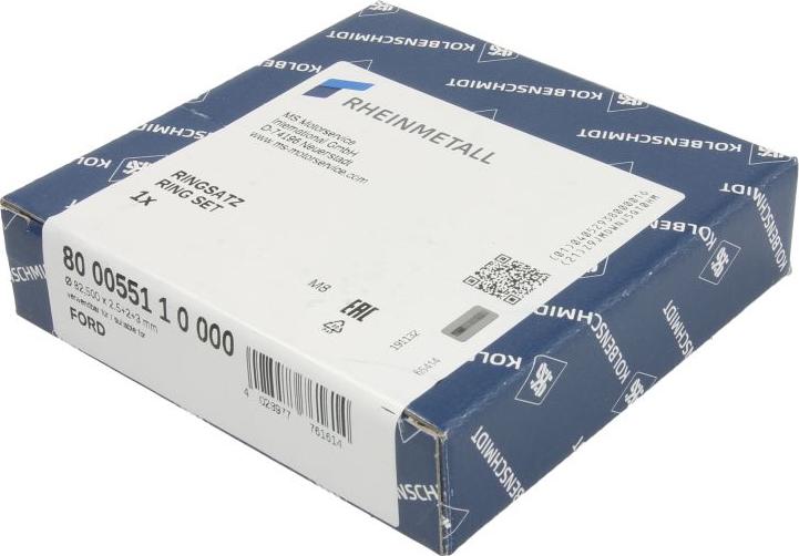 Kolbenschmidt 800055110000 - Set segmenti piston aaoparts.ro