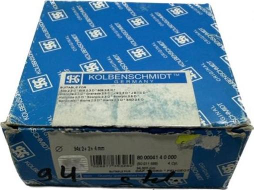 Kolbenschmidt 800004140000 - Set segmenti piston aaoparts.ro