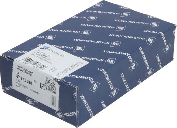 Kolbenschmidt 37171610 - Set rulemt arbore cotit aaoparts.ro