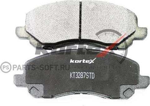 Kortex KT3287STD - Set placute frana,frana disc aaoparts.ro