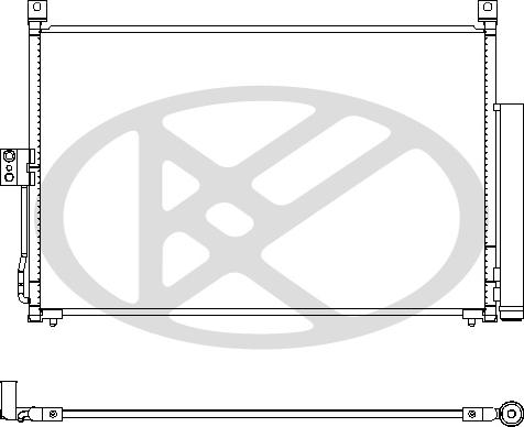 KOYORAD CD051554 - Condensator, climatizare aaoparts.ro