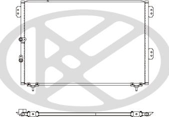 KOYORAD CD010561 - Condensator, climatizare aaoparts.ro