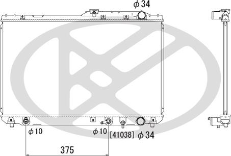 KOYORAD PL010451 - Radiator, racire motor aaoparts.ro