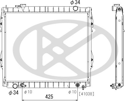 KOYORAD PL010513 - Radiator, racire motor aaoparts.ro