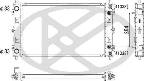 KOYORAD PL331230 - Radiator, racire motor aaoparts.ro