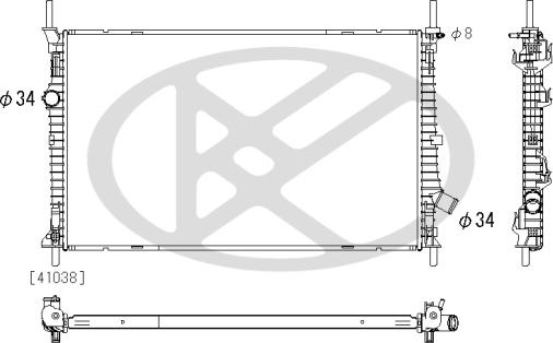 KOYORAD PL323770 - Radiator, racire motor aaoparts.ro