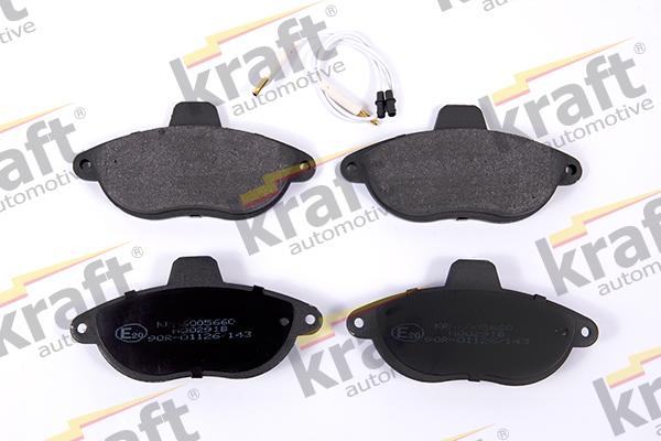 KRAFT AUTOMOTIVE 6005660 - Set placute frana,frana disc aaoparts.ro