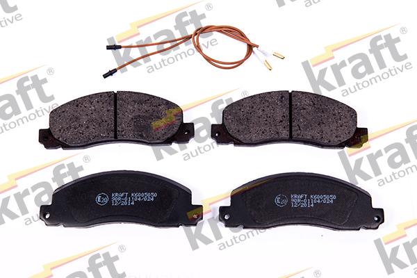 KRAFT AUTOMOTIVE 6005050 - Set placute frana,frana disc aaoparts.ro