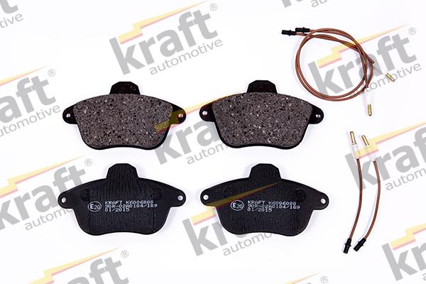 KRAFT AUTOMOTIVE 6006000 - Set placute frana,frana disc aaoparts.ro