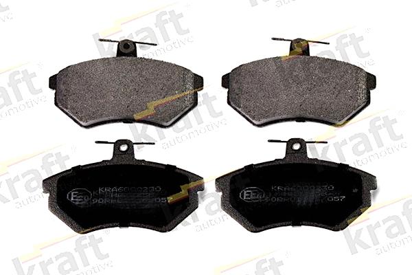 KRAFT AUTOMOTIVE 6000230 - Set placute frana,frana disc aaoparts.ro
