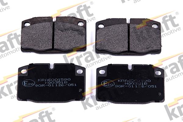 KRAFT AUTOMOTIVE 6001590 - Set placute frana,frana disc aaoparts.ro