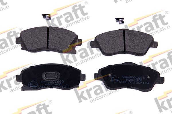KRAFT AUTOMOTIVE 6001695 - Set placute frana,frana disc aaoparts.ro