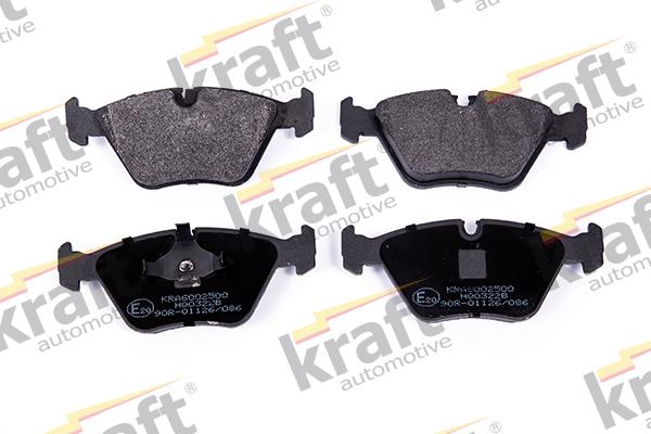 KRAFT AUTOMOTIVE 6002500 - Set placute frana,frana disc aaoparts.ro