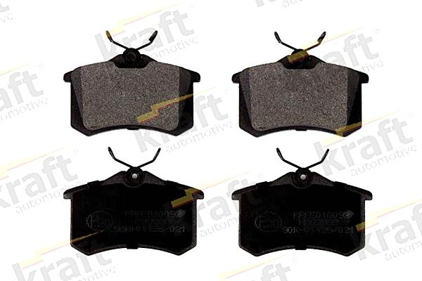 KRAFT AUTOMOTIVE 6010092 - Set placute frana,frana disc aaoparts.ro