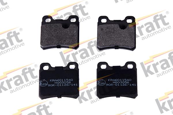 KRAFT AUTOMOTIVE 6011540 - Set placute frana,frana disc aaoparts.ro