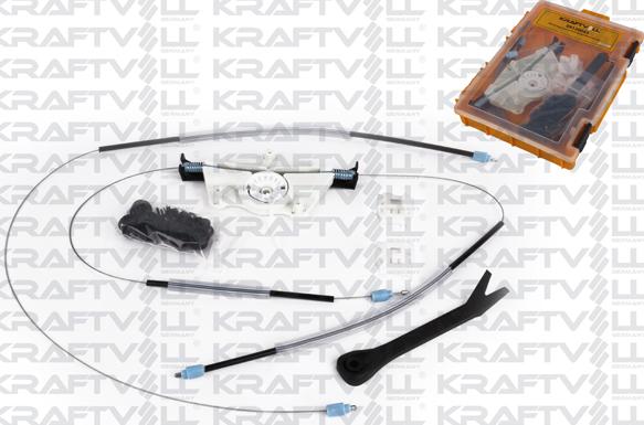 KRAFTVOLL GERMANY 09120043 - Set reparat, macara geam aaoparts.ro