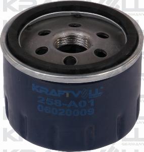 KRAFTVOLL GERMANY 06020009 - Filtru ulei aaoparts.ro