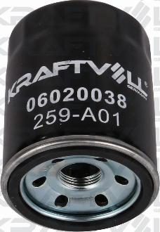 KRAFTVOLL GERMANY 06020038 - Filtru ulei aaoparts.ro
