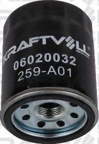 KRAFTVOLL GERMANY 06020032 - Filtru ulei aaoparts.ro