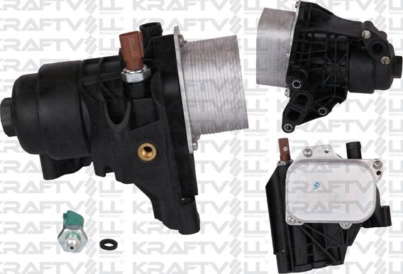 KRAFTVOLL GERMANY 08090029 - Radiator ulei, ulei motor aaoparts.ro