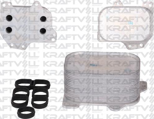 KRAFTVOLL GERMANY 08090023 - Radiator ulei, ulei motor aaoparts.ro