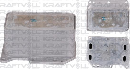 KRAFTVOLL GERMANY 08090111 - Radiator ulei, ulei motor aaoparts.ro
