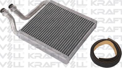 KRAFTVOLL GERMANY 08050093 - Schimbator caldura, incalzire habitaclu aaoparts.ro