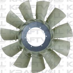 KRAFTVOLL GERMANY 08020042 - Paleta ventilator, racire motor aaoparts.ro