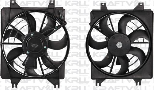 KRAFTVOLL GERMANY 08120051 - Ventilator, radiator aaoparts.ro