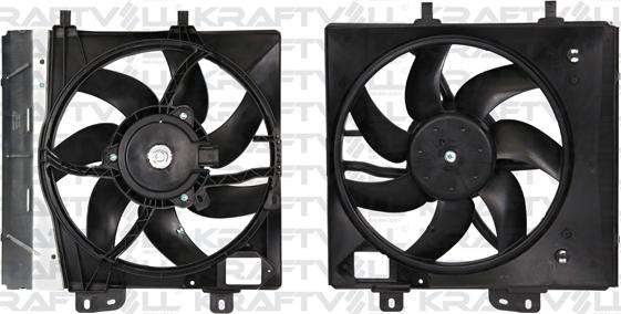 KRAFTVOLL GERMANY 08120011 - Ventilator, radiator aaoparts.ro