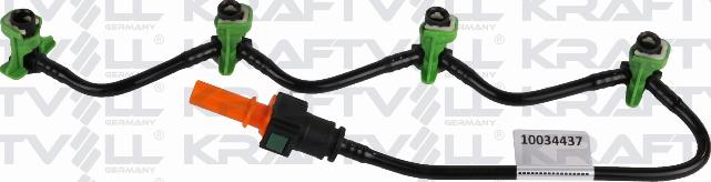 KRAFTVOLL GERMANY 10034437 - Furtun,supracurgere combustibil aaoparts.ro