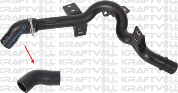KRAFTVOLL GERMANY 10032574 - Furtun radiator aaoparts.ro