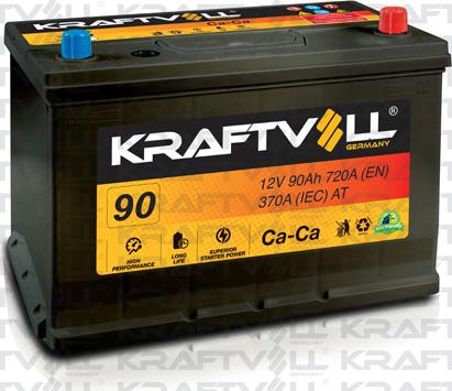 KRAFTVOLL GERMANY 18010015 - Baterie de pornire aaoparts.ro