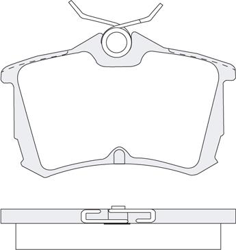 KSH EUROPE 1850.0058032 - Set placute frana,frana disc aaoparts.ro