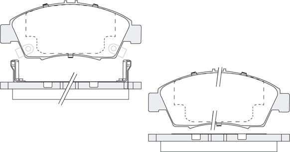 KSH EUROPE 1850.0058078 - Set placute frana,frana disc aaoparts.ro