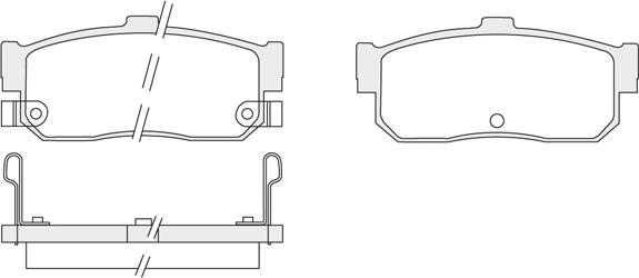 KSH EUROPE 1850.0058148 - Set placute frana,frana disc aaoparts.ro