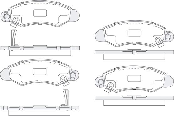 KSH EUROPE 1850.0058118 - Set placute frana,frana disc aaoparts.ro