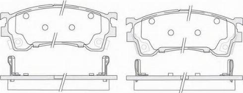 KSH EUROPE 1850.0058091 - Set placute frana,frana disc aaoparts.ro