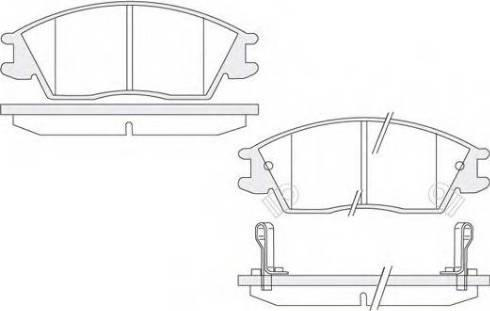 KSH EUROPE 1850.0058061 - Set placute frana,frana disc aaoparts.ro