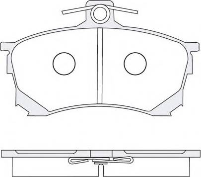 KSH EUROPE 1850.0058007 - Set placute frana,frana disc aaoparts.ro