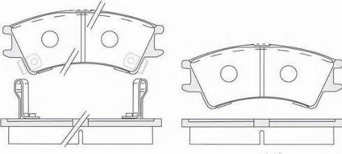 KSH EUROPE 1850.0058016 - Set placute frana,frana disc aaoparts.ro