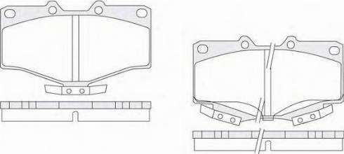 KSH EUROPE 1850.0058081 - Set placute frana,frana disc aaoparts.ro