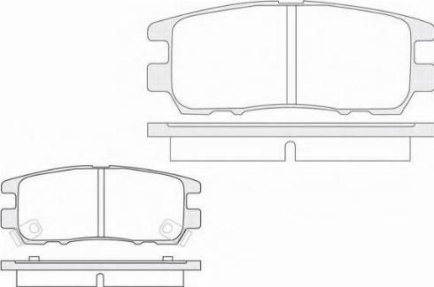 KSH EUROPE 1850.0058082 - Set placute frana,frana disc aaoparts.ro