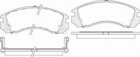 KSH EUROPE 1850.0058077 - Set placute frana,frana disc aaoparts.ro