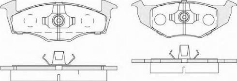 KSH EUROPE 1850.0058154 - Set placute frana,frana disc aaoparts.ro