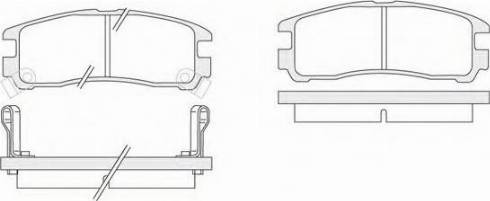 KSH EUROPE 1850.0058107 - Set placute frana,frana disc aaoparts.ro