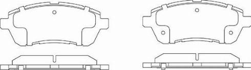 KSH EUROPE 1850.0058244 - Set placute frana,frana disc aaoparts.ro